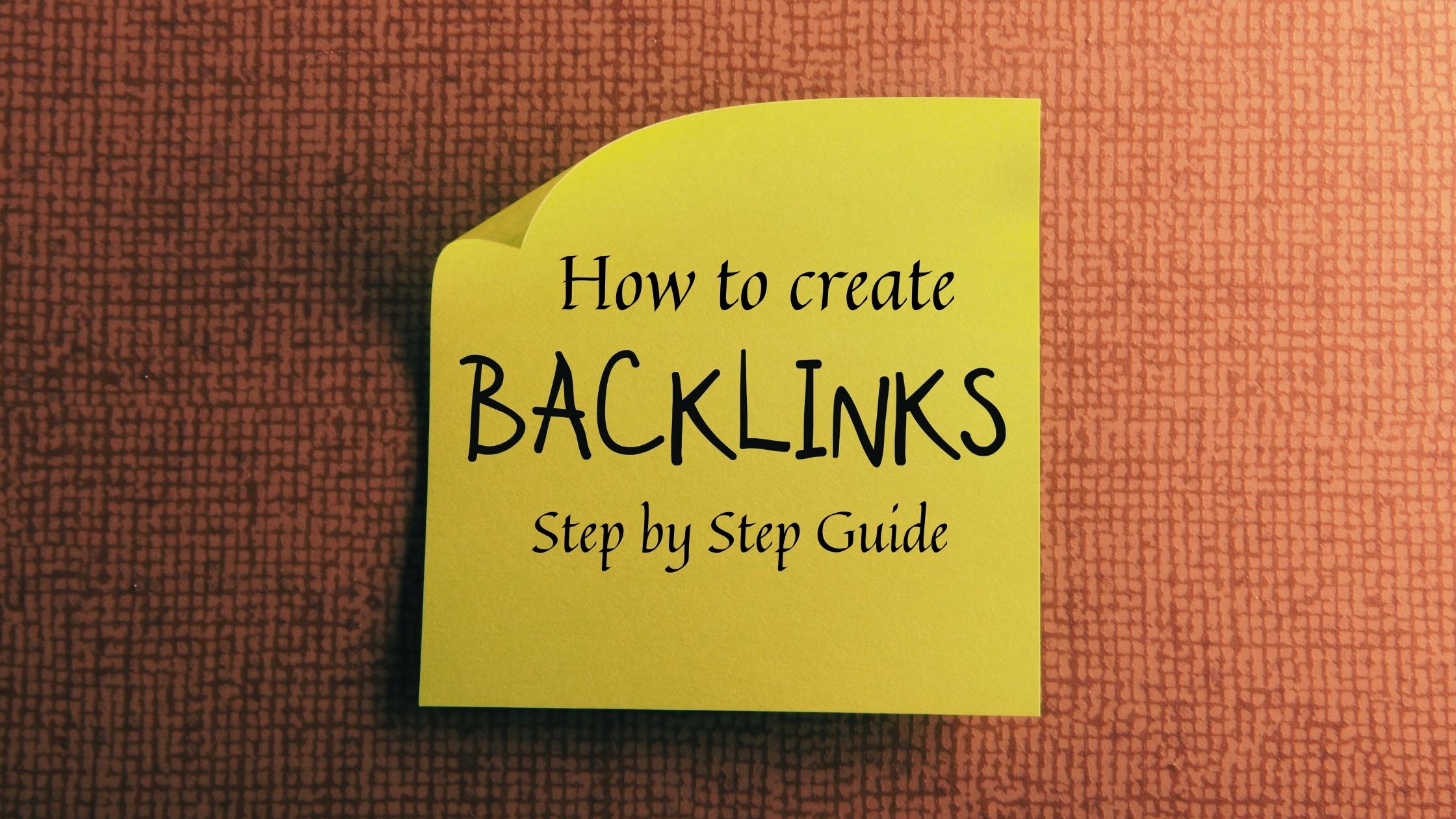 How to Create Authority Backlinks in SEO – Step by Step Guide