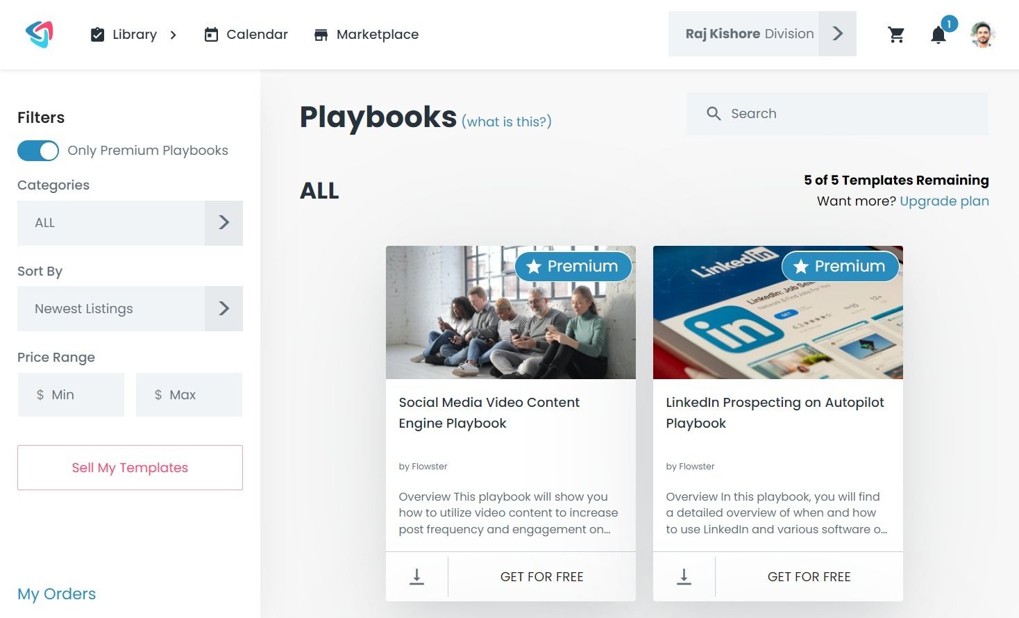 ALL SOPs in Flowster Marketplace