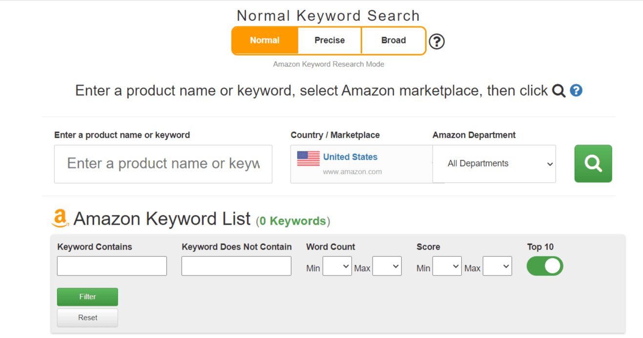 Amazon keyword tool by keyword tool dominator