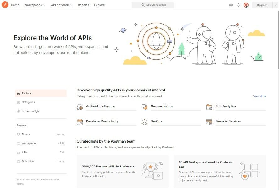 API network
