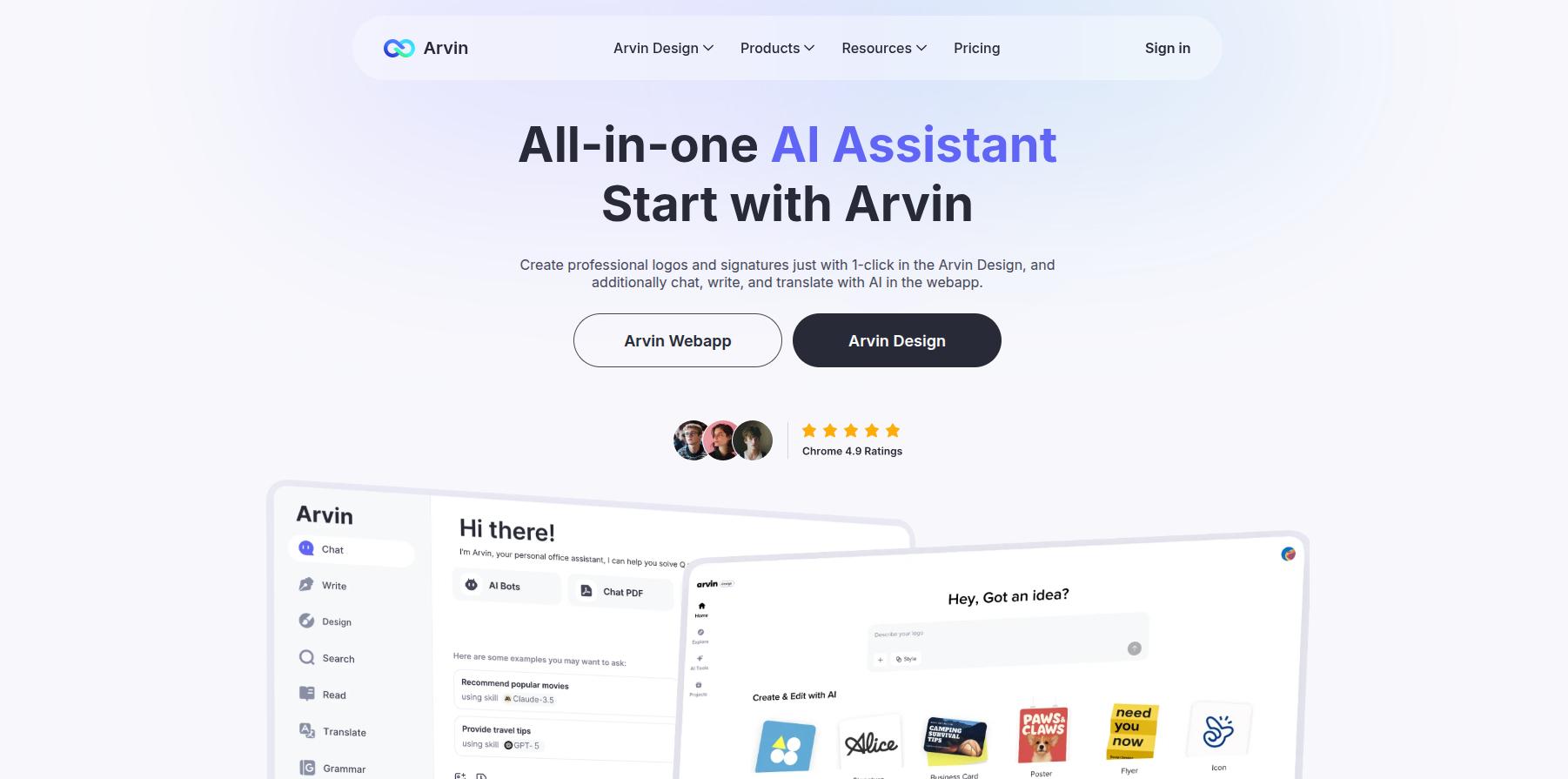 arvin application