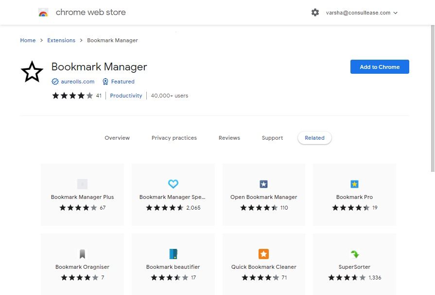 Bookmark Manager