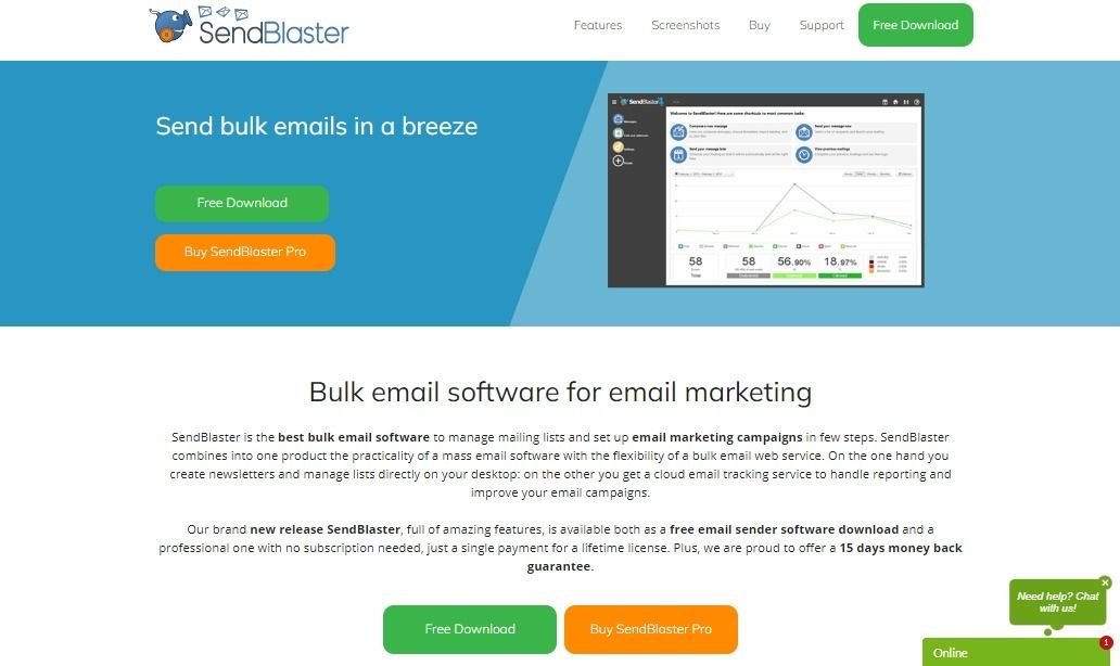Sendblaster