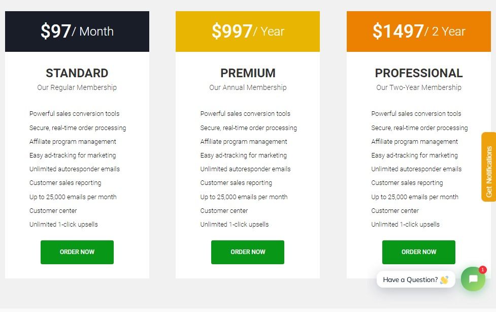 Cydec Pricing Plan