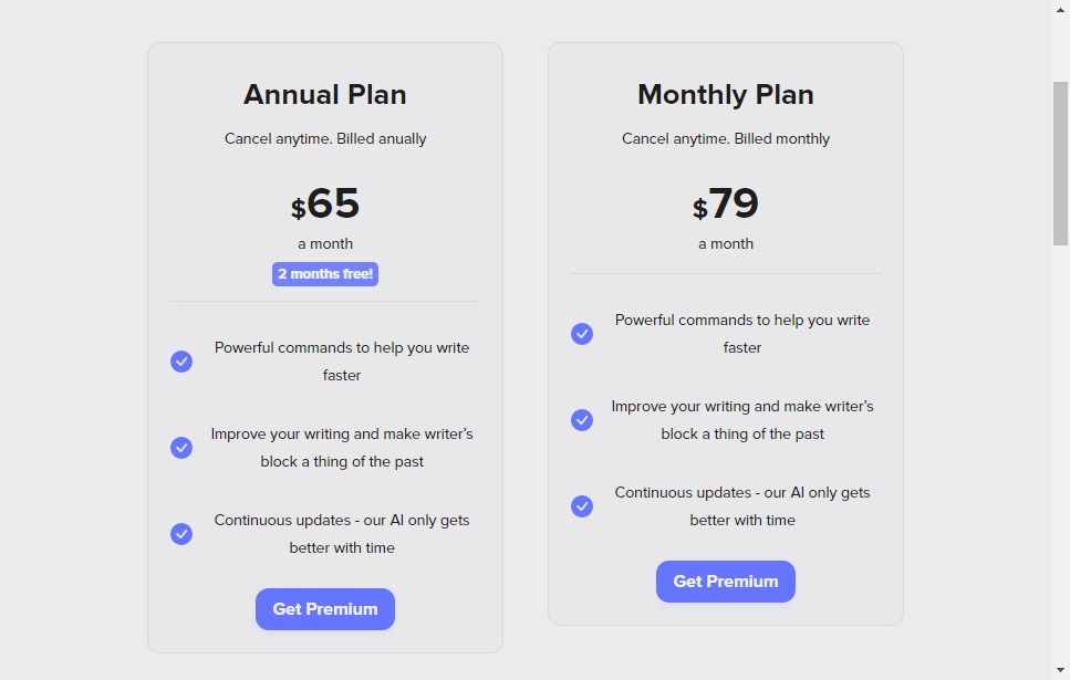 ShortlyAI Pricing
