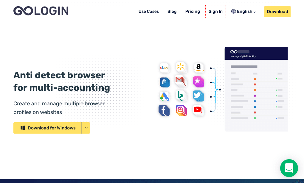  GoLogin