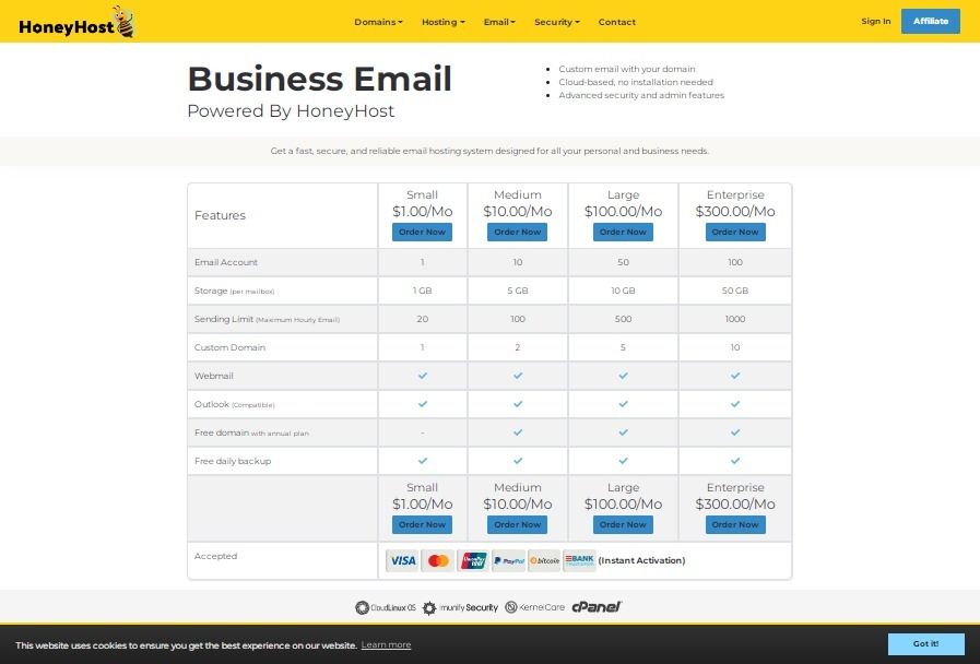business email