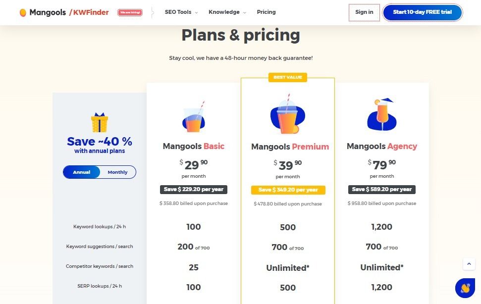 Plans & Pricing