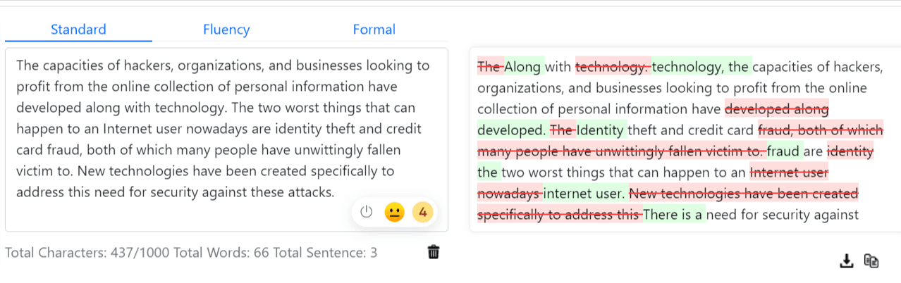 Paraphrasing Tool by Grammica