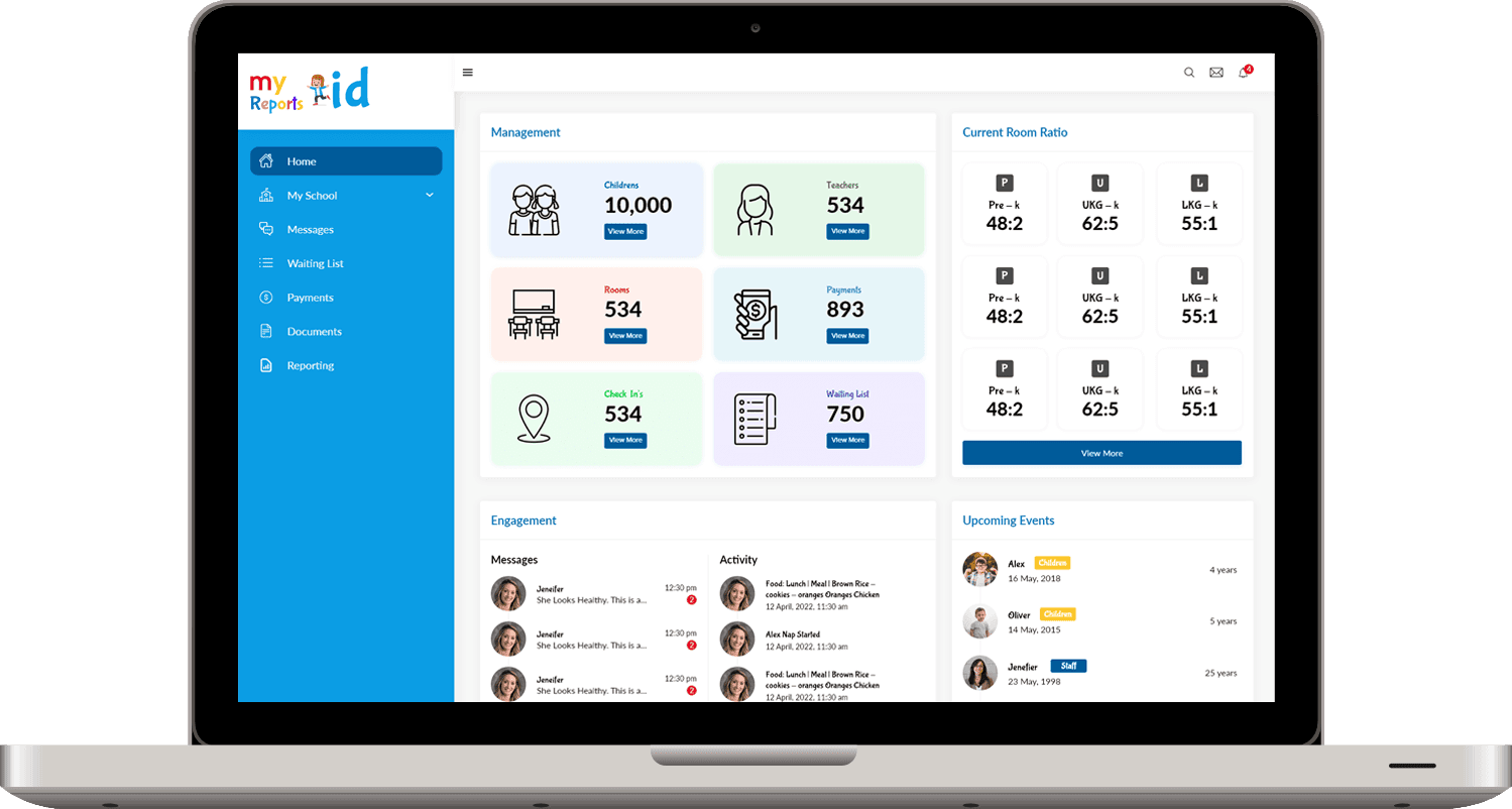 Preschool management software