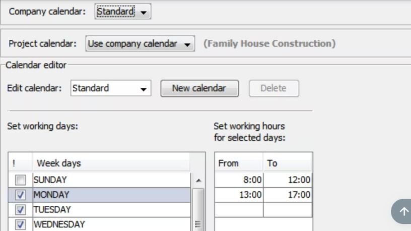 Company Calendar