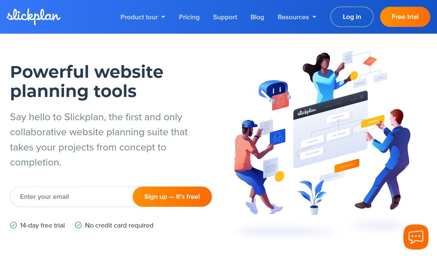 Slickplan - Powerful Website Planning Tools