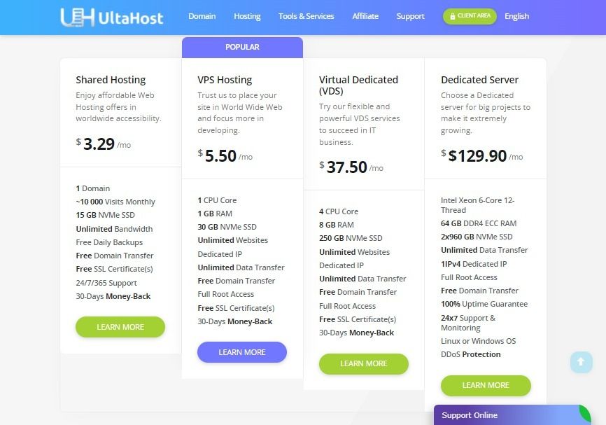 pricing