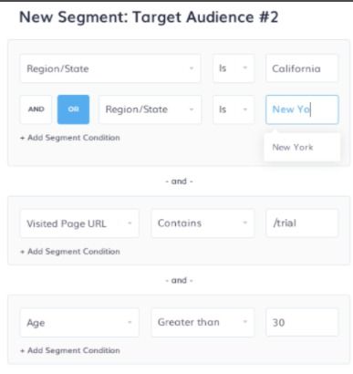 segment schedule